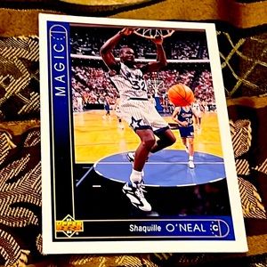 🏀SHAQUILLE O’NEAL 1993 BASKETBALL CARD RARE